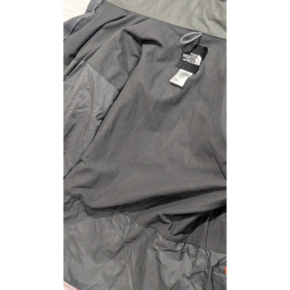 THE NORTH FACE Men's Small Orange Gore-Tex Waterproof Ripstop Rain Jacket Hooded